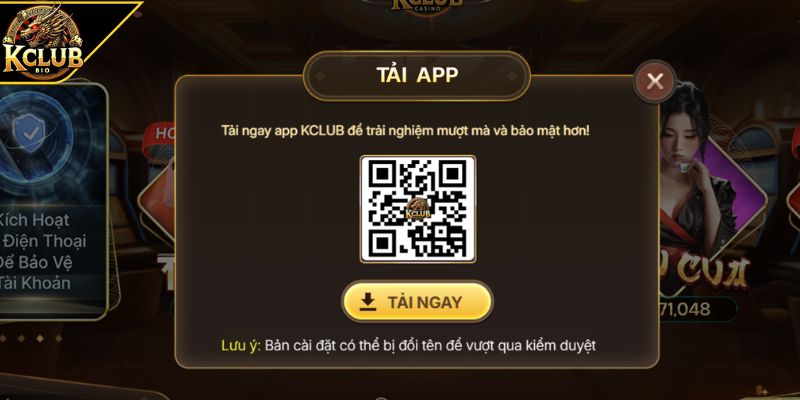 Tải app KCLUB cho Android